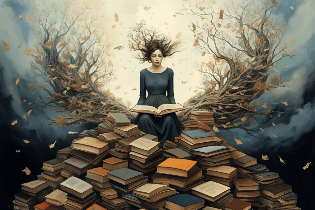 Library Reading Ad